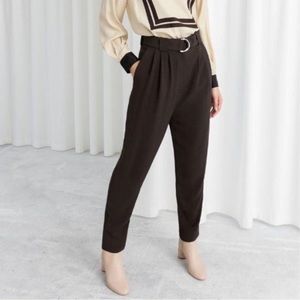 NWT & Other Stories Belted Trousers